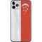 Singapore Flag Distressed iPhone 11 Pro Max Skin