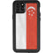 Singapore Flag Distressed iPhone 11 Pro Max Waterproof Case