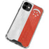 Singapore Flag Distressed iPhone 12 Clear Case