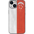 Singapore Flag Distressed iPhone 13 Mini Skin