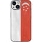 Singapore Flag Distressed iPhone 14 Plus Skin