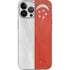 Singapore Flag Distressed iPhone 14 Pro Max Skin