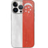 Singapore Flag Distressed iPhone 14 Pro Skin