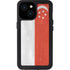 Singapore Flag Distressed iPhone 15 Waterproof Case