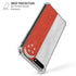 Singapore Flag Distressed iPhone 7/8 Plus Clear Case