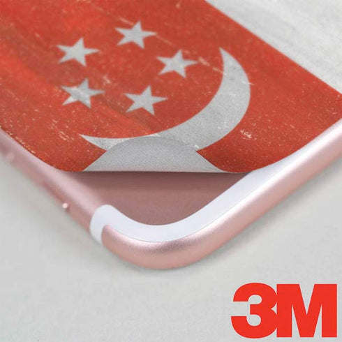Singapore Flag Distressed iPhone 7 Skin