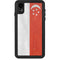 Singapore Flag Distressed iPhone XR Waterproof Case