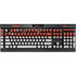 Singapore Flag Distressed K95 RGB PLATINUM Mechanical Gaming Keyboard Skin