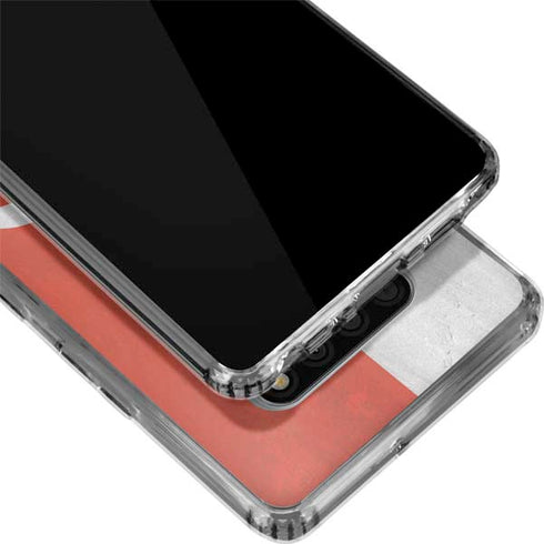 Singapore Flag Distressed LG Stylo 6 Clear Case