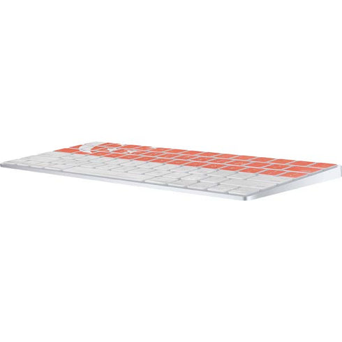 Singapore Flag Distressed Magic Keyboard Skin