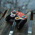 Singapore Flag Distressed Nintendo GameCube Controller Skin