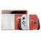Singapore Flag Distressed Nintendo Switch OLED (2021) Skin