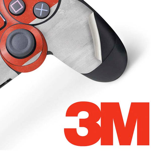 Singapore Flag Distressed PS4 Pro/Slim Controller Skin