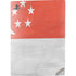 Singapore Flag Distressed PS5 Digital Edition Console Skin