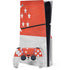 Singapore Flag Distressed PS5 Slim Disk Bundle Skin