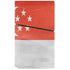Singapore Flag Distressed PS5 Slim Disk Bundle Skin