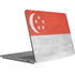 Singapore Flag Distressed Surface Laptop Studio Skin