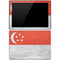 Singapore Flag Distressed Surface Pro 3 Skin
