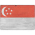 Singapore Flag Distressed Surface Pro 8 Skin