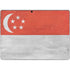 Singapore Flag Distressed Surface Pro 9 Skin