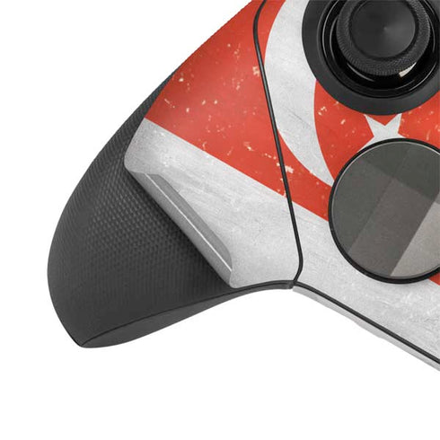 Singapore Flag Distressed Xbox Elite Wireless Controller Series 2 Skin
