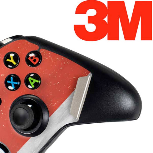 Singapore Flag Distressed Xbox One Controller Skin