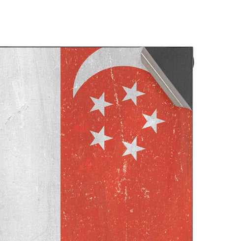Singapore Flag Distressed Xbox Series X Console Skin