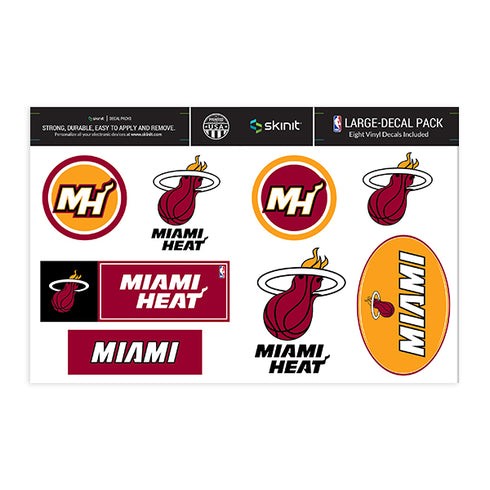 Miami Heat Large Decal Pack