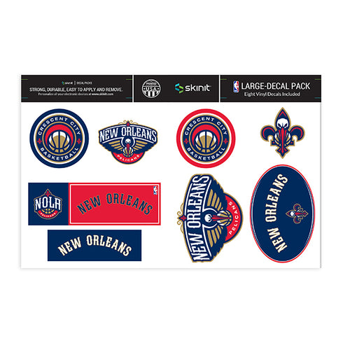 New Orleans Pelicans Large Decal Pack