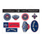 New Orleans Pelicans Large Decal Pack