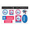 Philadelphia 76ers Large Decal Pack