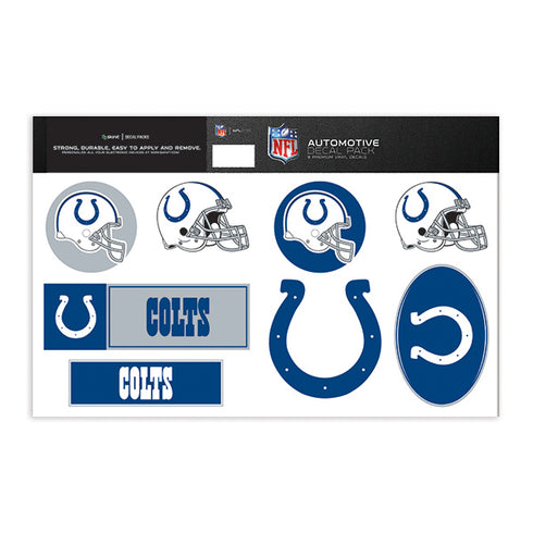 Indianapolis Colts Large Decal Pack