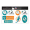 Miami Dolphins Large Decal Pack