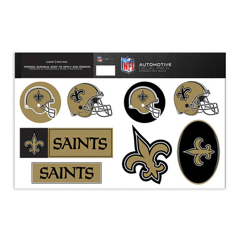 New Orleans Saints Large Decal Pack
