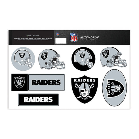 Las Vegas Raiders Large Decal Pack