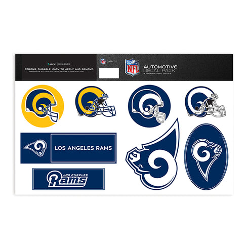 Los Angeles Rams Large Decal Pack