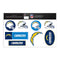 Los Angeles Chargers Large Decal Pack