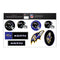 Baltimore Ravens Large Decal Pack