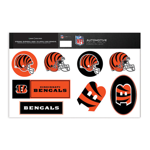 Cincinnati Bengals Large Decal Pack