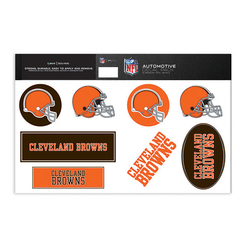 Cleveland Browns Large Decal Pack