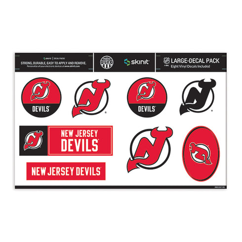 New Jersey Devils Large Decal Pack
