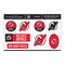 New Jersey Devils Large Decal Pack