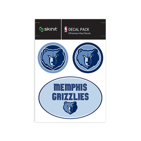 Memphis Grizzlies Medium Decal Pack