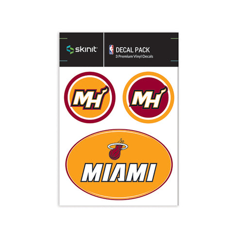 Miami Heat Medium Decal Pack