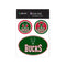 Milwaukee Bucks Medium Decal Pack