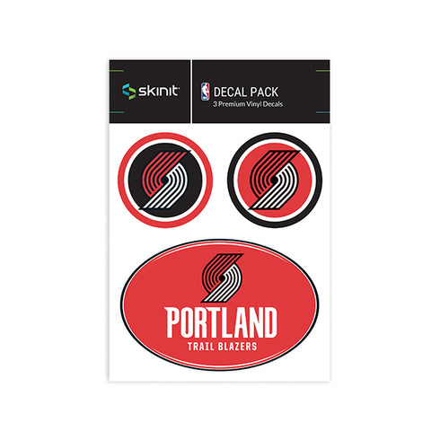 Portland Trail Blazers Medium Decal Pack
