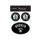 Brooklyn Nets Medium Decal Pack