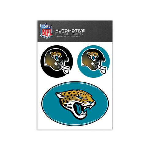 Jacksonville Jaguars Medium Decal Pack