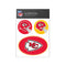 Kansas City Chiefs Medium Decal Pack