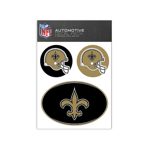 New Orleans Saints Medium Decal Pack